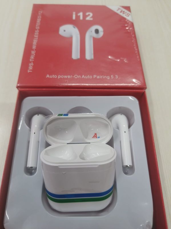 I12 Tws Earbuds, Packaging Type : Plastic