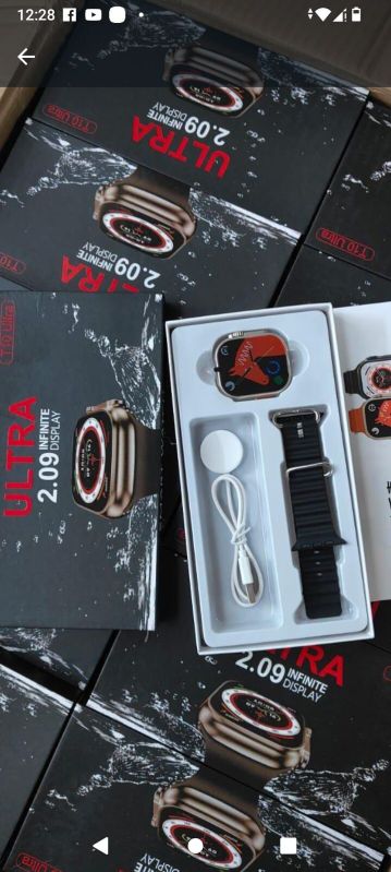 Metal 100-200gm Ultra T10 smart watch, Size : Free Size