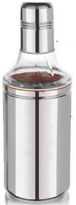 Stainless Steel Oil Dispenser Without Handle, Capacity : 1000ml