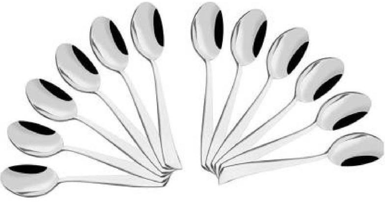 Polished Stainless Steel Spoon Set, for Home, Restaurant, Hotel, Packaging Type : Plastic Box