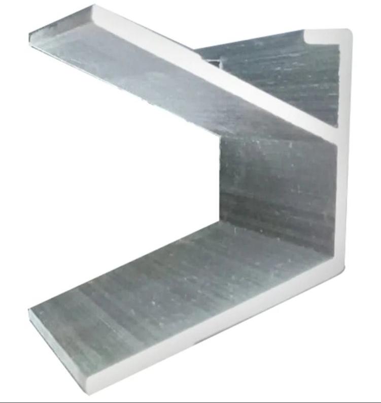 Mill Finishing Plain Aluminum Formwork Sections, Color : Silver