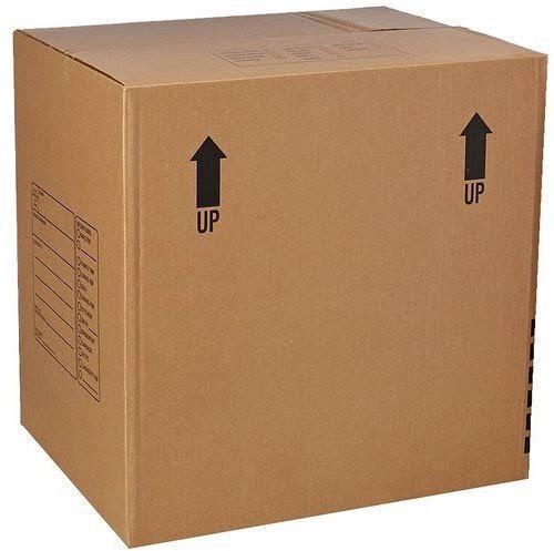 Plain Multi Colour Corrugated Box, for Packaging Industries, Feature : Durable, Impeccable Finish