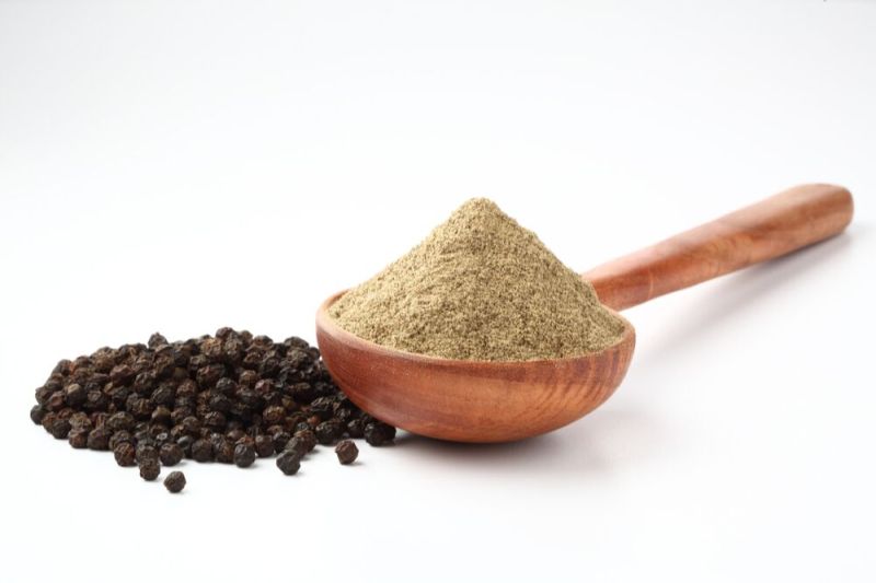 Raw Natural Black Pepper Powder, for Cooking, Grade Standard : Food Grade