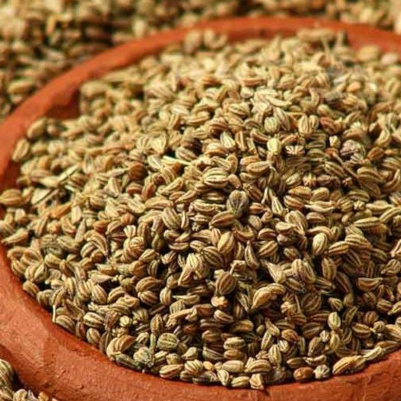 Brown Raw Natural Carom Seeds, for Cooking, Packaging Type : Plastic Packet