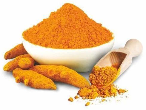 Yellow Unpolished Raw Natural Turmeric Powder, for Cooking, Packaging Type : Plastic Packet
