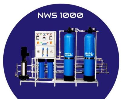 Automatic 1000 Lph Ro Water Treatment Plant, For Industrial