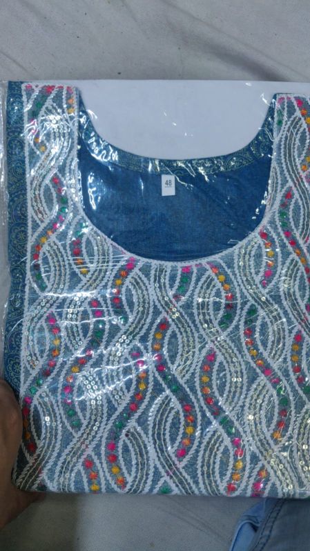 A 47 Cotton Straight Kurti