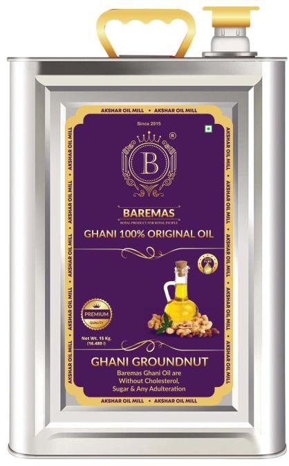 15 Kg Baremas Groundnut Oil