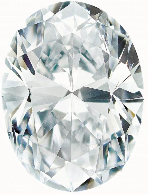 Oval Cut Lab Grown Diamond, for Jewellery Use, Size : 6 Carat at Best ...