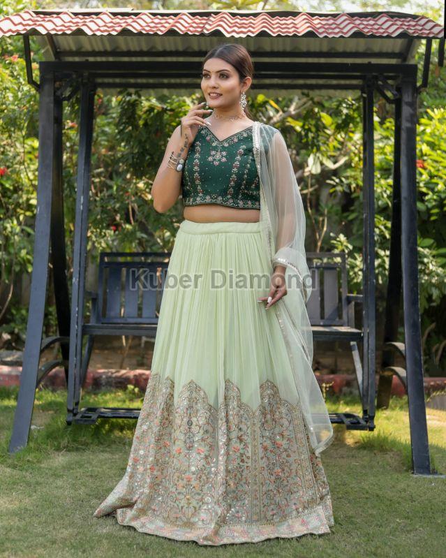 Ladies Full Stitched Designer Lehenga Choli With Dupatta