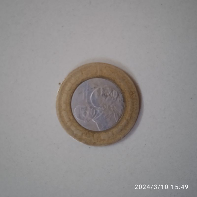 Bronze Round Brass Mahatma Gandhiji Coin