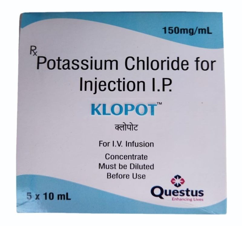 150mg Potassium Chloride Injection