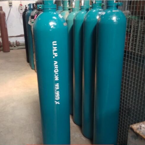 Argon Gas Cylinders, For Commercial, Industrial