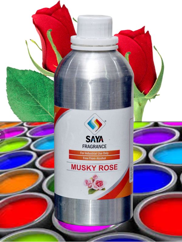 Musky Rose For Paint Fragrance, Packaging Type : Tin Bottle HDPE Drum