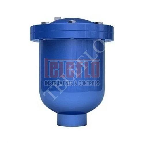 Blue Polished WCB Teleflo Air Release Valve, for Industrial, Certification : ISI Certified