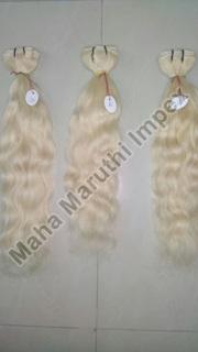 Blonde Human Hair, Length : 21 To 30 Inches