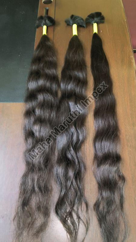100-150gm Bulk Hair, for Parlour, Personal, Length : 10-20Inch, 15-25Inch, 25-30Inch, 30-35Inch