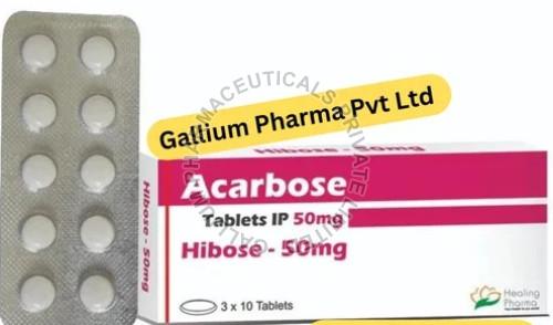 Hibose Acarbose 50mg Tablets IP