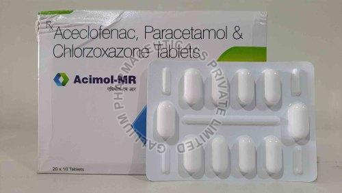 Acimol-MR tablets, for consists of aceclofenac