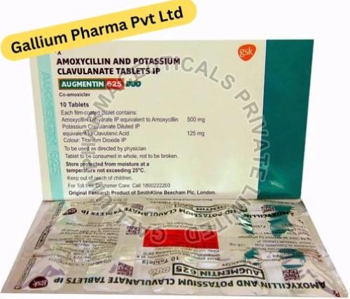 Amoxycillin And Potassium Clavulanate Tablets, Packaging Type : Box