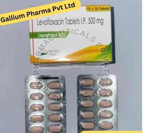 Levoheal Levofloxacin 500mg Tablet IP, Packaging Type : Strips