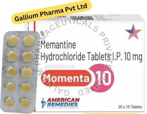 Mementa Memantine Hydrochloride Tablets USP, Packaging Type : Strips