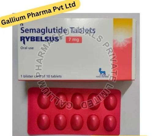 Rybelsus Semaglutide 7mg Tablets IP, Packaging Type : Strip