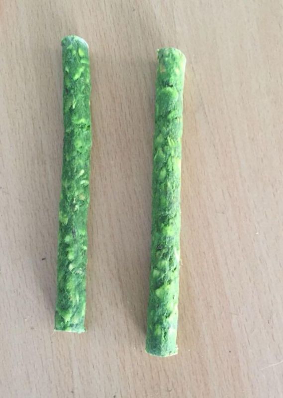 Adult Green Mint Munchy Stick, for Dog Nutrition, Packaging Type : Plastic Packet