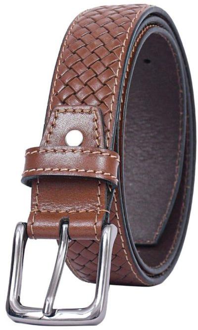 Designer Mens Brown Leather Belt, Feature : Smooth Texture, Fine Finishing, Easy To Tie