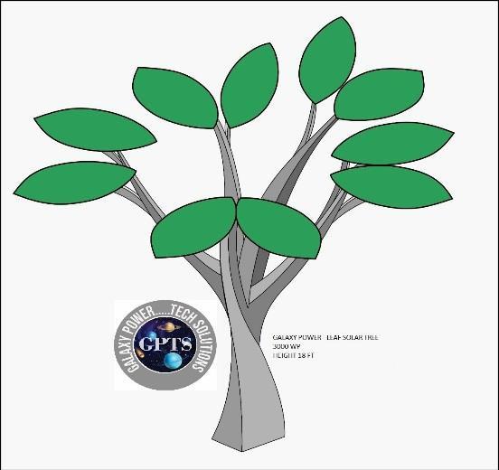 GPTS LEAF10 Solar Tree