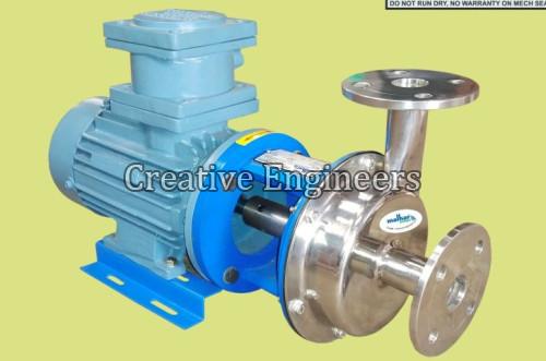 Powder Coated Metal Centrifugal Flameproof Pump, for Agricultural Industry, Specialities : Easy To Use