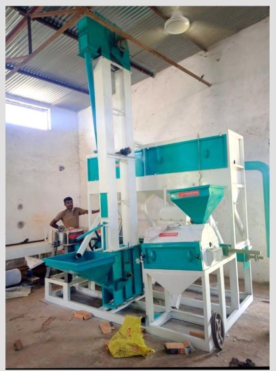220 to 240 V 5 HP Mini Dal Mill Machine