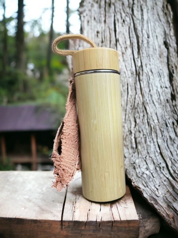 Natural Premium Quality Eco Friendly Bamboo Bottles, For Drinkware, Model Number : Ind-soc-002
