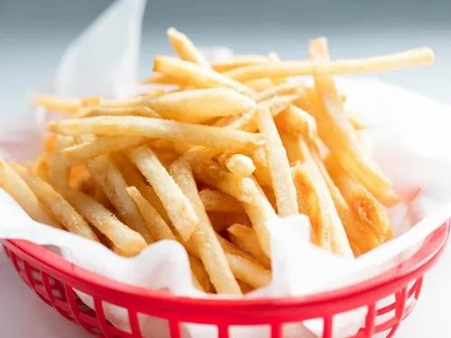White Foods Frozen French Fries, For Home, Hotel Restaurant Bar, Packaging Type : Packet