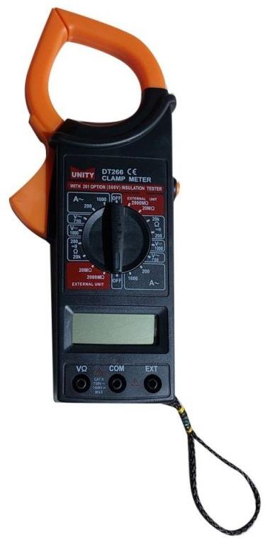 Battery Automatic 50Hz-65Hz Aluminum Digital Clamp Meter, for Indsustrial Usage