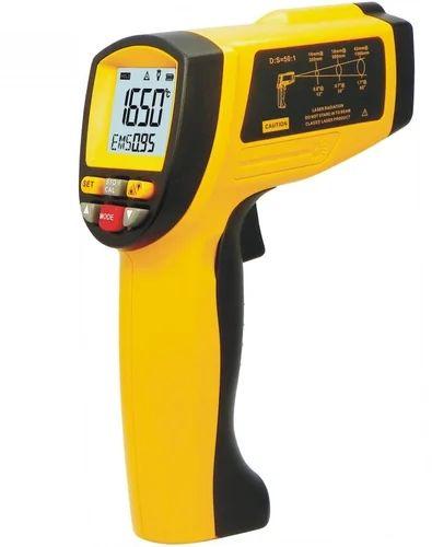 Battery Plastic Digital Infrared Thermometer, for Industrial Use