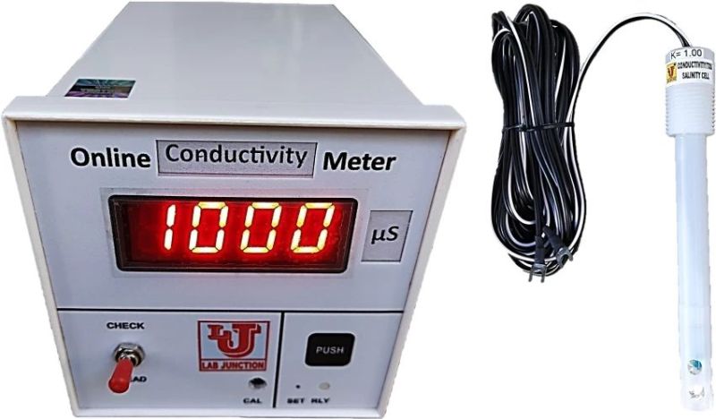 Battery Automatic Aluminum Online Conductivity Meter, for Indsustrial Usage