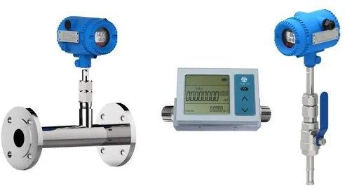 Semi Automatic Electric Polished Thermal Mass Flow Meter, for Industrial Use, Packaging Type : Carton Box