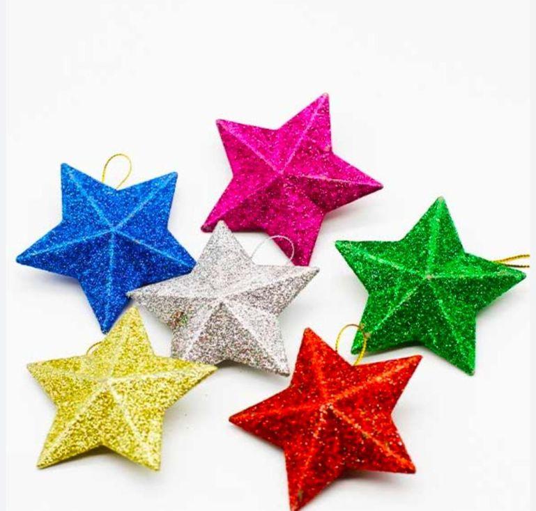 Decorative Glittering Stars