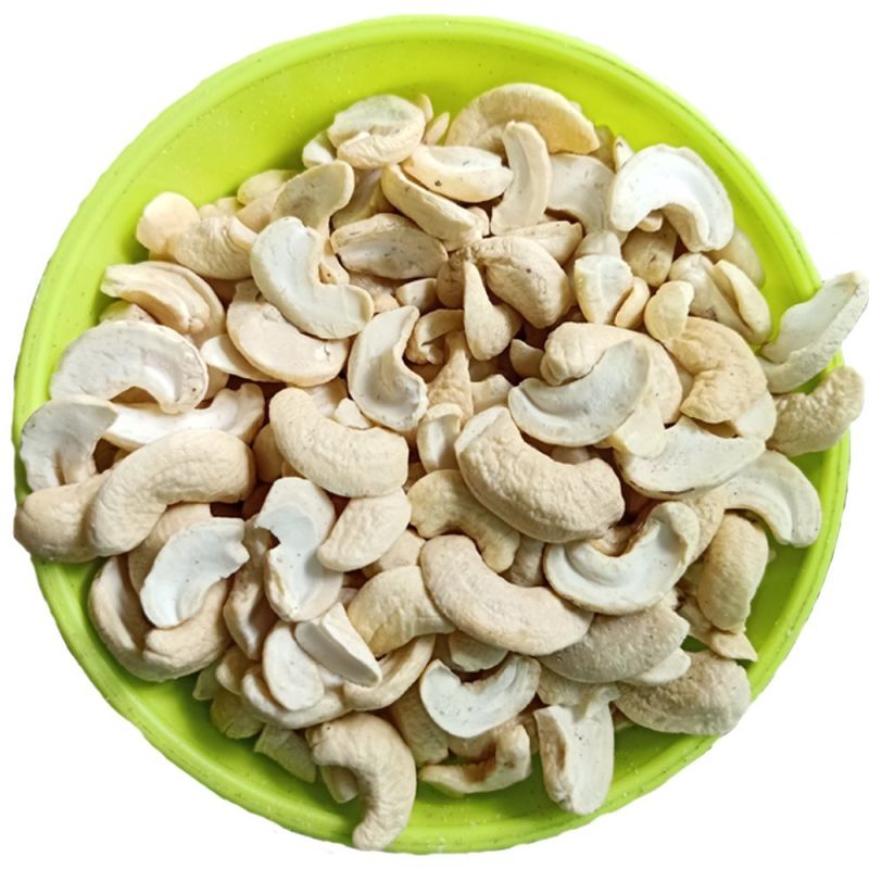 Creamy White Split Cashew Nuts, for Sweets, Snacks, Cooking, Packaging Size : 5 Kg