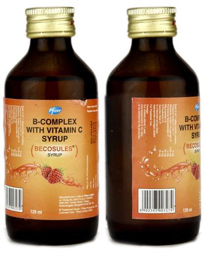 Becosules Syrup, Packaging Type : Glass Bottle
