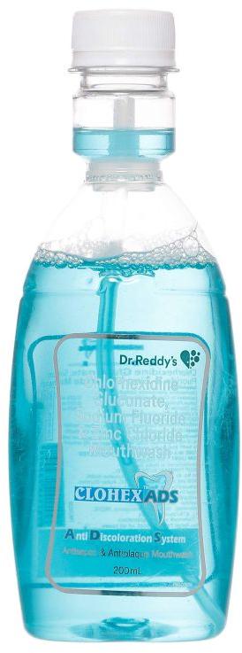 Clohex ADS Mouthwash, Packaging Type : Plastic Bottle