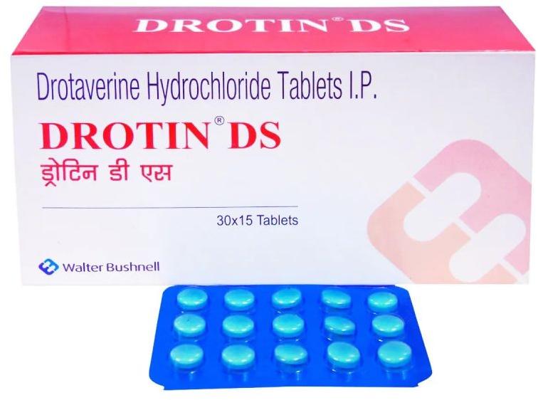 Drotin DS Tablet, Packaging Type : Strips