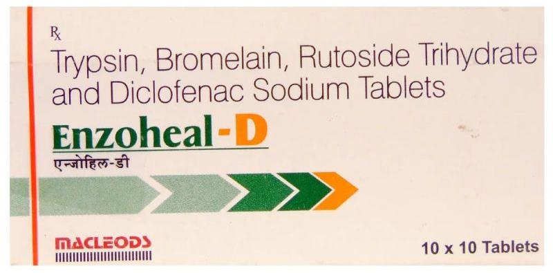 Enzoheal D Tablet, Packaging Type : Strips