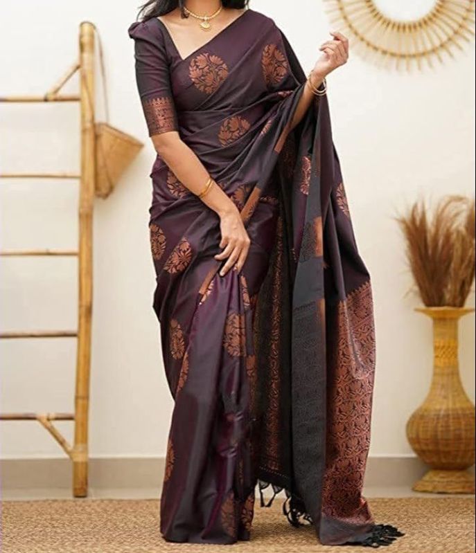 Printed Ladies Cotton Silk Saree, Saree Length : 6 M (with Blouse Piece)