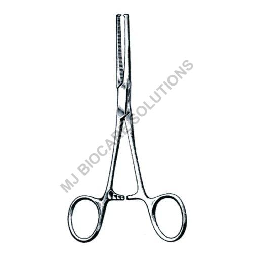 Polished Stainless Steel 40-50gm Kocher Forceps, for Surgical Use, Feature : Light Weight, Sharp Edge