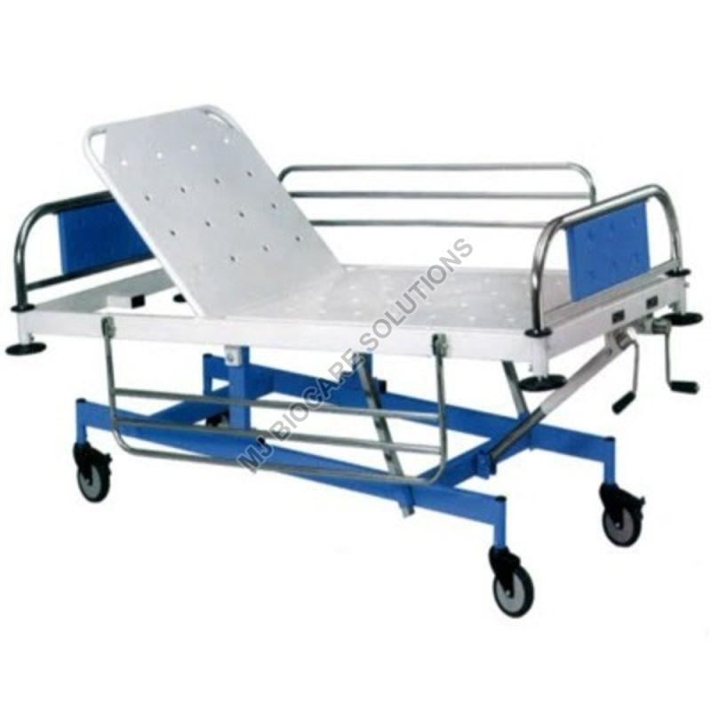 Rectangular Swing Type Railing ICU Bed, for Hospital, Feature : Easy To Place, Fine Finishing