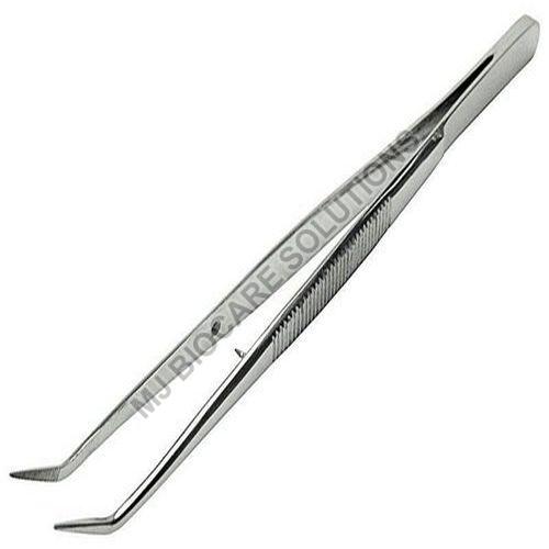 Polished Stainless Steel Tooth Forceps, for Surgical Use, Feature : Light Weight, Sharp Edge
