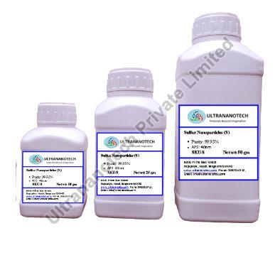 Ultrananotech Sulfur Nano (S) Powder, Purity : 99.9 %