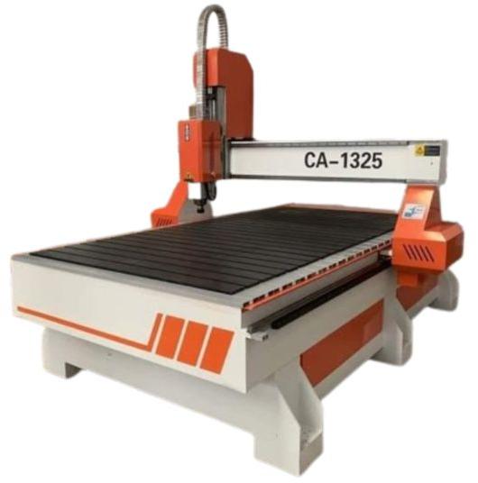 Miracle Machineries 1000kg (Approx.) Stone CNC Router, Color : Standard Orange White